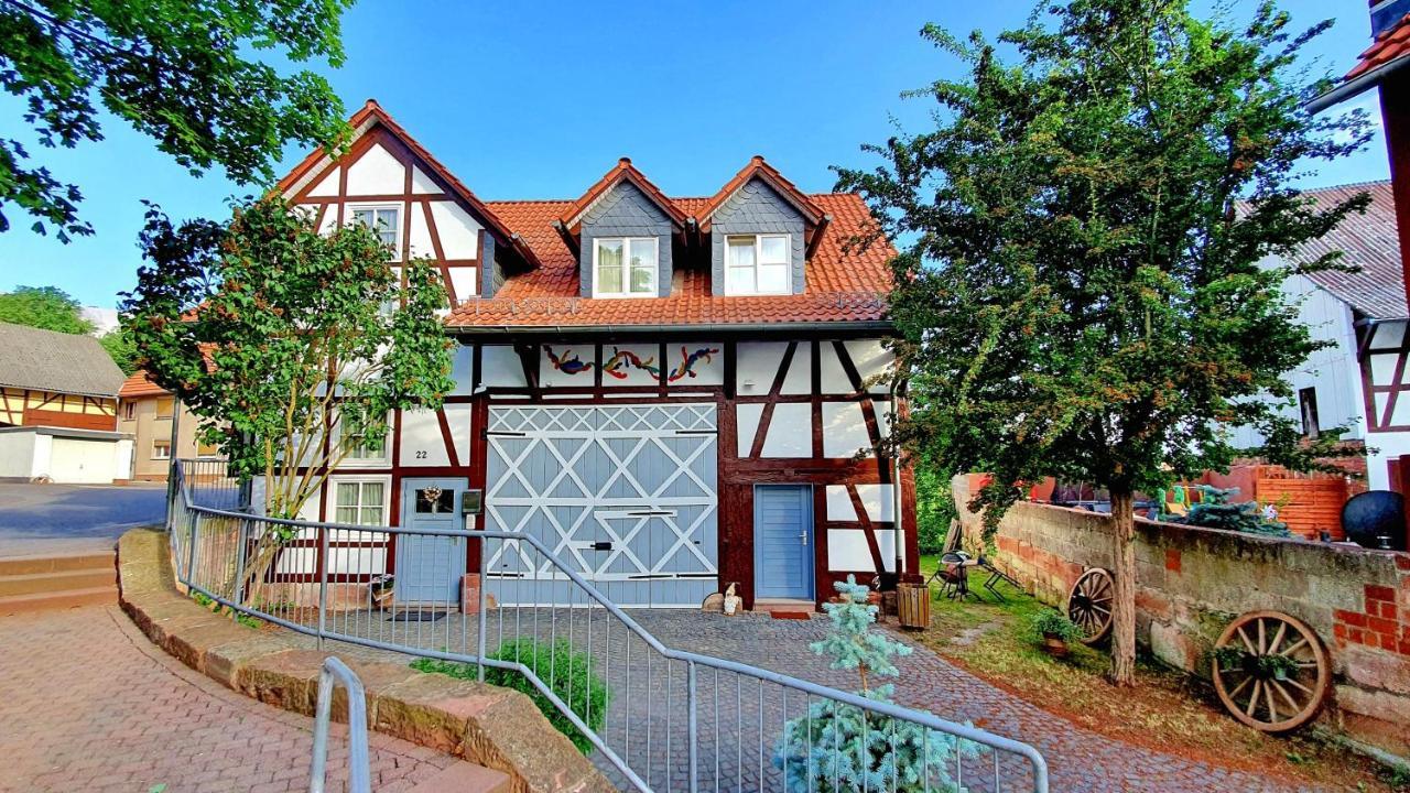 Zur Krone - Ferienhaus 3 Widdershausen Exterior foto